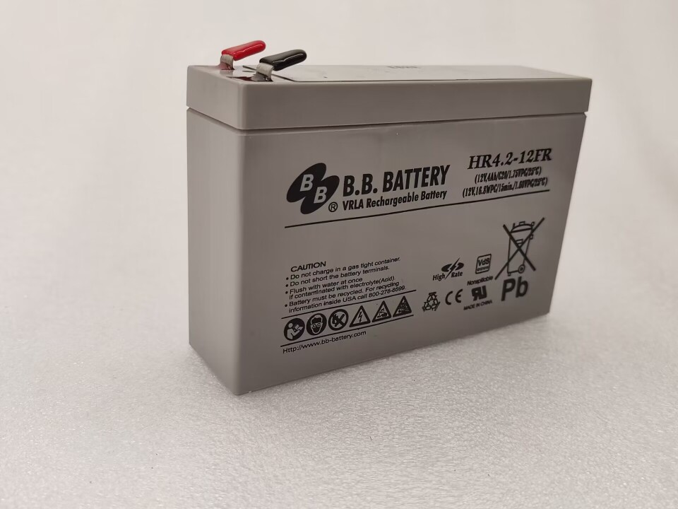BB蓄电池HR4.2-12FR/12v4ah精密仪器消防应急