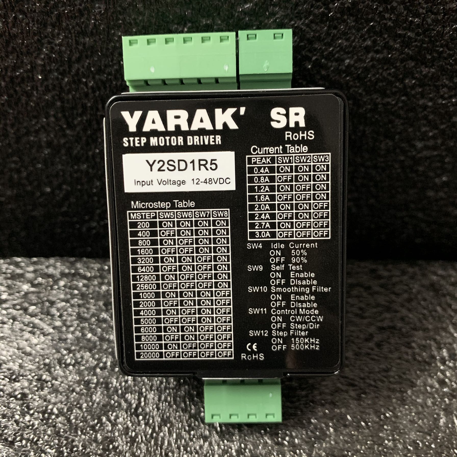 凯福信浓YARAK步进驱动器Y2SD1R5-C迷你版Y2SD1-OPT 现货通用现货