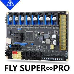 Fly3D Super8轴Pro高性能H7芯片550MHz高速3D打印机主板用于VzBoT