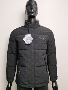 2026冬 金丝狐商务休闲时尚男士立领羽绒服鸭绒袄外套180-96码数