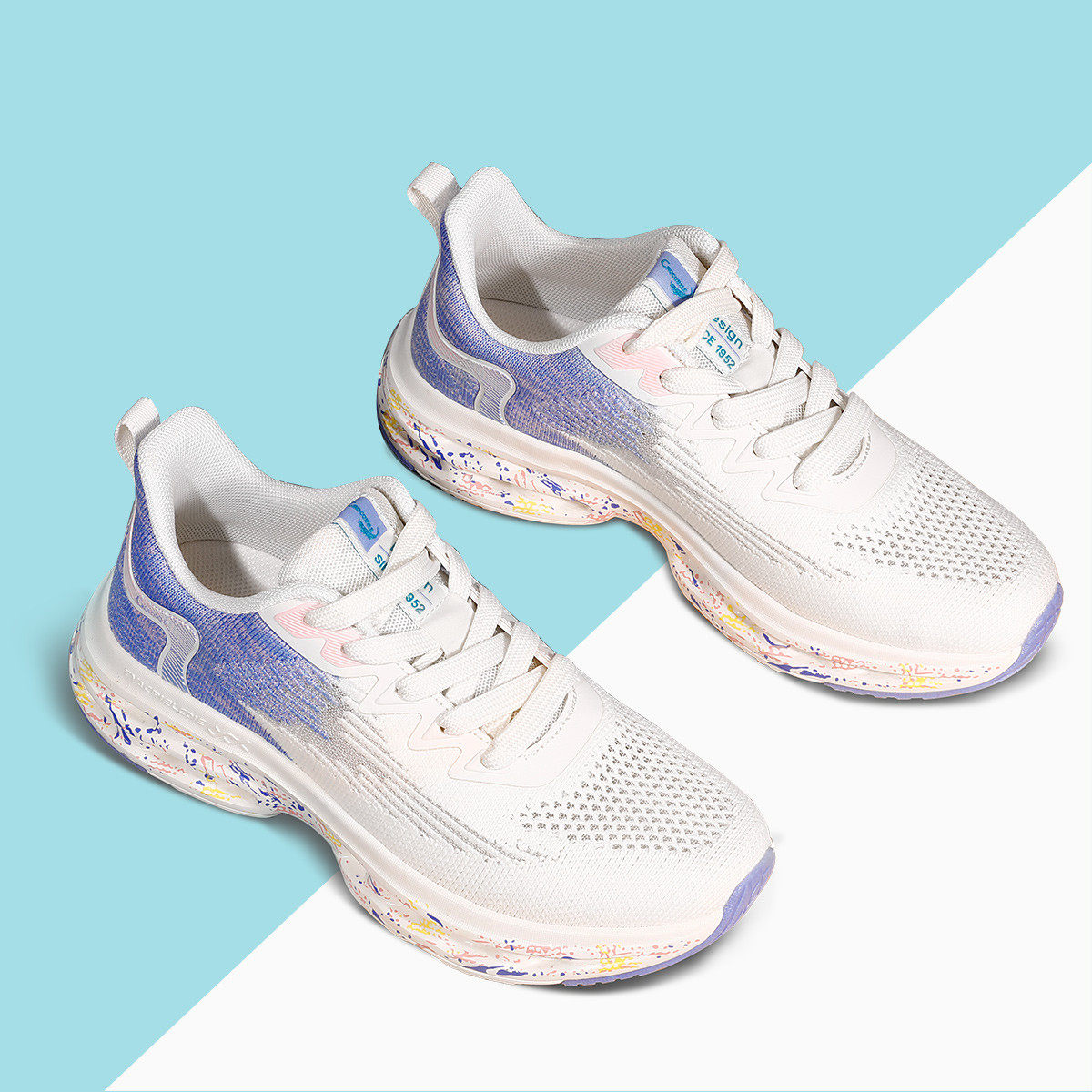 鳄鱼恤网面透气女鞋凌风1.0 缓震回弹休闲轻质减震中距离慢跑鞋,女鞋,时尚休闲鞋,淘宝优惠券,粉丝福利购,淘宝优惠卷