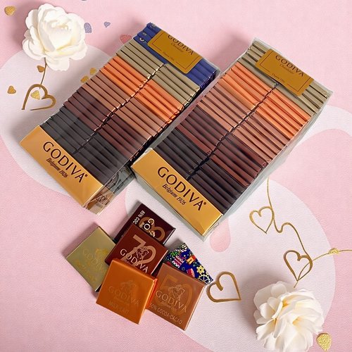 godiva比利时进口片装牛奶巧克力