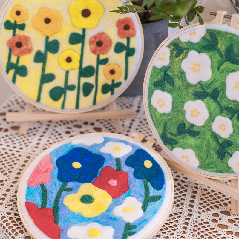 羊毛毡戳戳乐diy材料包情侣手工礼物治愈ins风家居摆件相框装饰画,居家布艺,缝纫DIY材料套装,淘宝优惠券,粉丝福利购,淘宝优惠卷