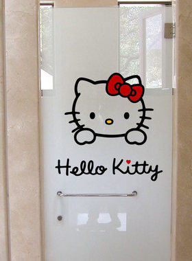 hellokitty猫卡通墙贴纸h-11