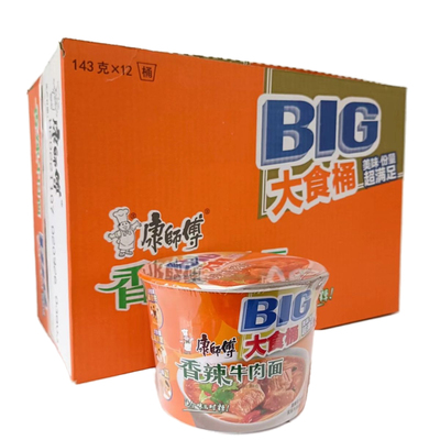 康师傅BIG大食桶香辣牛肉面