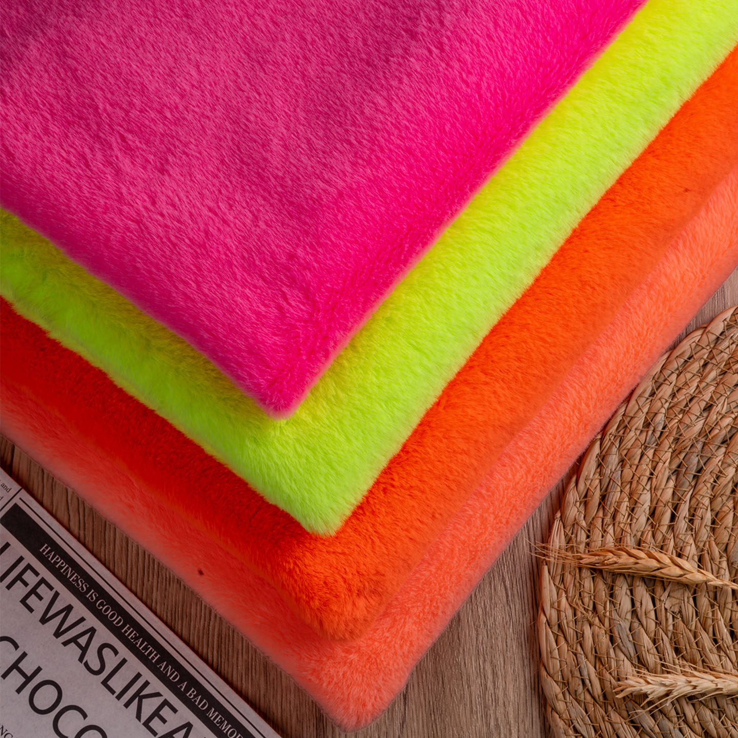 6mm荧光色仿獭兔毛短毛绒布料网红背景围巾棉花娃娃手工DIY玩偶,居家布艺,海绵垫/布料/面料/手工diy,淘宝优惠券,粉丝福利购,淘宝优惠卷
