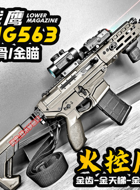 火控战鹰SIG563电动连发玩具枪男孩西格绍尔模型成人下场cs发射器