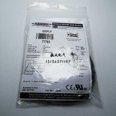 议价-美国BANNER光电Q20PLPQ20NLP原装正品假一罚十