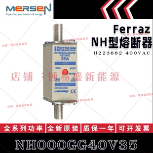 法国ferraz shawmut熔断器 NH000GG40V2/V4/V6/V10/V16/V20/V25