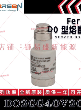 Ferraz保险丝LINDNER-NEOZED D02GG40V20/V25/V35/V40/50/63 400V