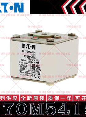 170M系列巴斯曼快速熔断器 170M5415 170M5416 170M5417 170M5418