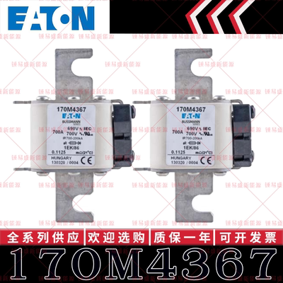 170M系列巴斯曼快速熔断器 170M4365 170M4366 170M4367 170M4368
