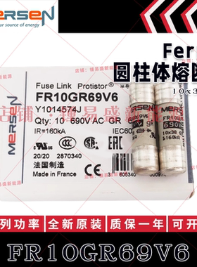 Ferraz保险丝 FR10GR69V5/V6/V8/V10 X1014573 Y1014574 Z1014575