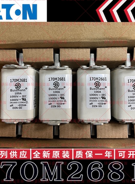 BUSSMANN巴斯曼快速熔断器 170M2681 170M2682 170M2683 170M2684
