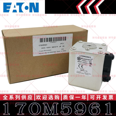 170M5961 800A 1000V 现货 全新巴斯曼BUSSMANN快速熔断器 保险丝