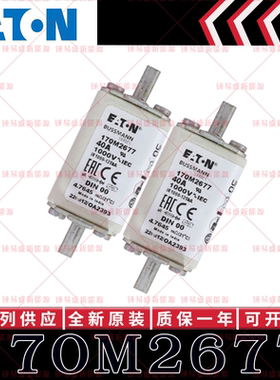 BUSSMANN巴斯曼快速熔断器 170M2677 170M2678 170M2679 170M2680