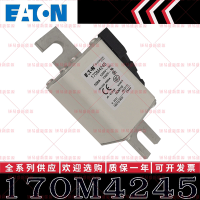 170M4245 500A 1250V 现货 全新巴斯曼BUSSMANN快速熔断器 保险丝
