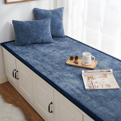 加厚窗台垫坐垫雪尼尔飘窗垫加厚