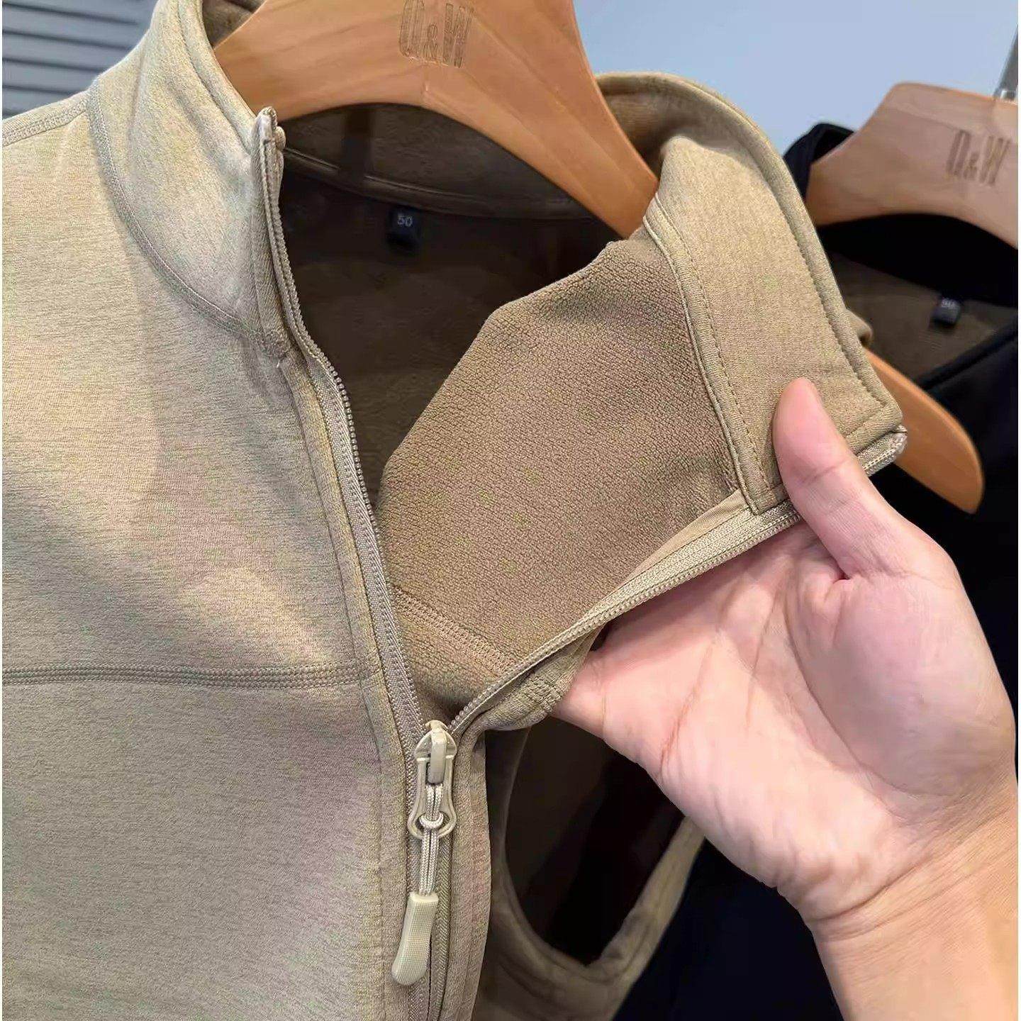 奥利绒加绒加厚马甲男款秋冬季运动休闲背心男装青年无袖坎肩立领,男装,常规马甲,淘宝优惠券,粉丝福利购,淘宝优惠卷