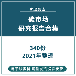 2021年中国碳市场碳达峰碳中和碳交易碳排放减排调研分析报告资料