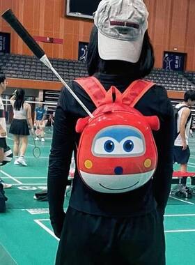 幼儿园3-5岁卡通飞机双肩书包
