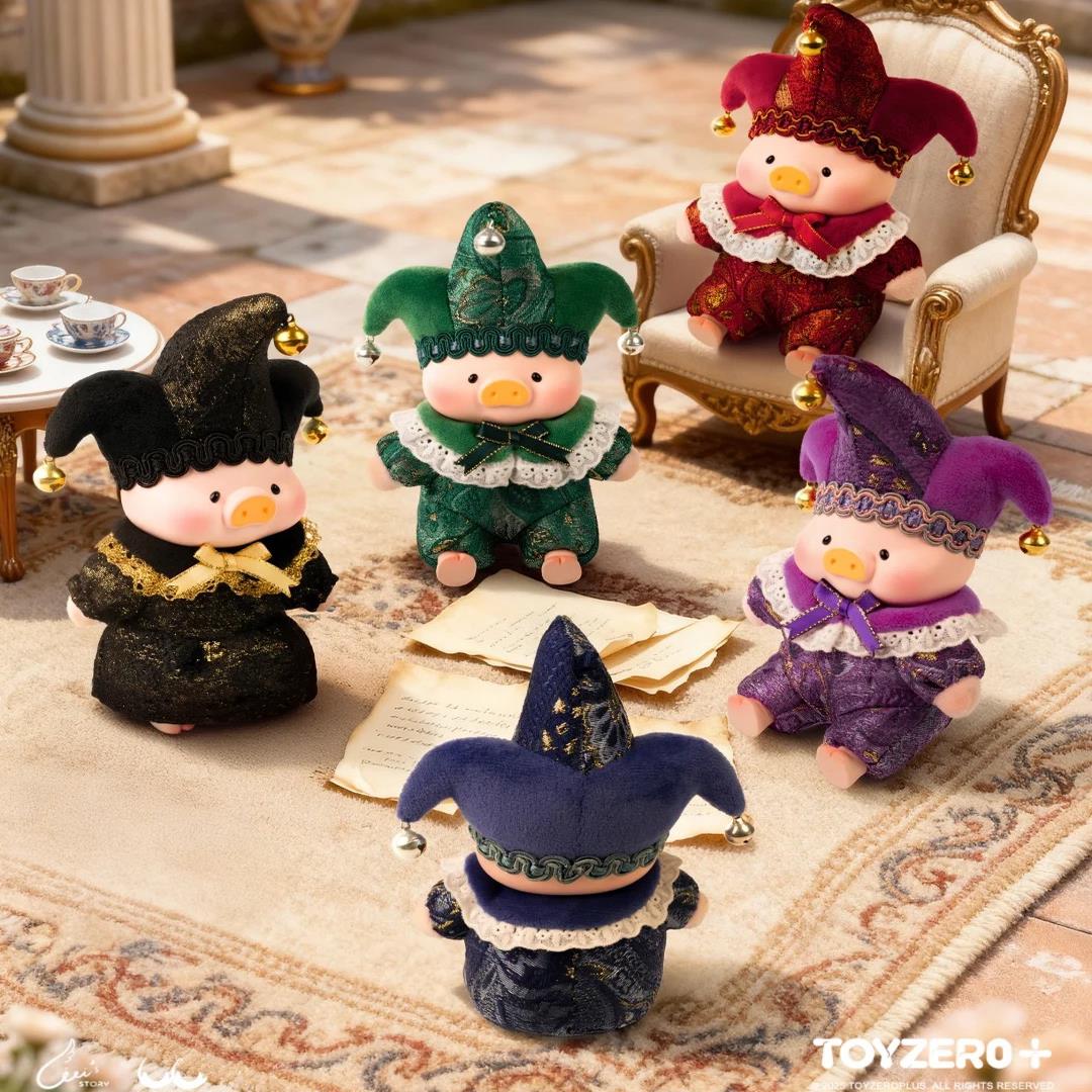 TOYZEROPLUS罐头猪LuLu缘分天使系列胶脸毛绒挂件盲盒潮玩礼物周