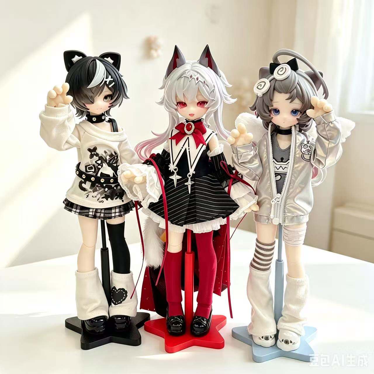 月光童话物语喵喵喵次方BJD盲盒
