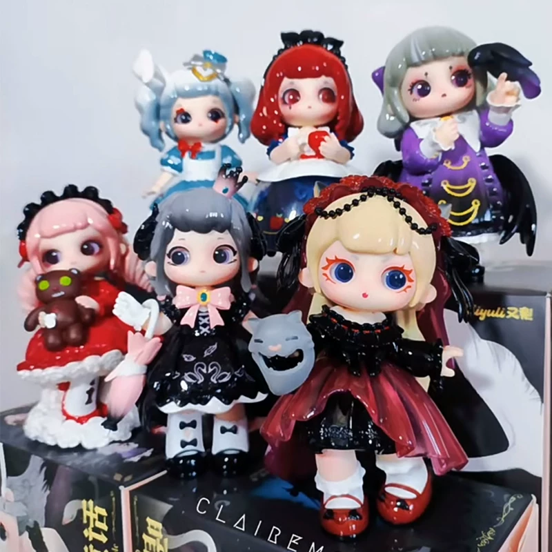 Новая подлинная версия серии Yu Li Three Generation Dark Fairy Tale Blind BoxFigure О ornament милые игрушки кукла девочка подарок