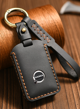 适用于沃尔沃S90真皮头层牛皮汽车钥匙套XC60S60/XC90/XC40