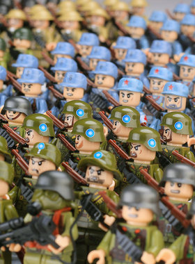 士兵打仗玩具兵人军事人仔