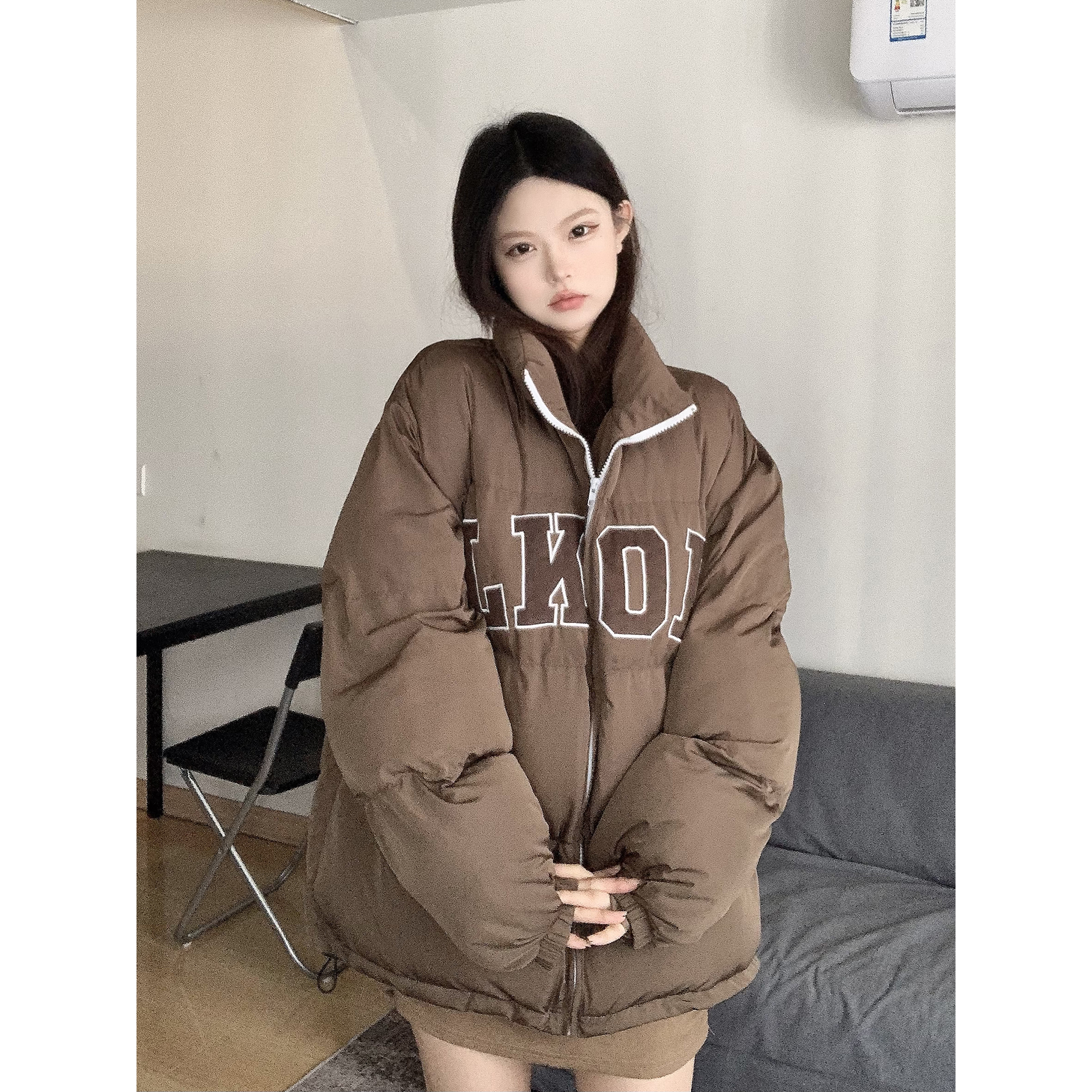 LKOD加厚冬季棉服情侣