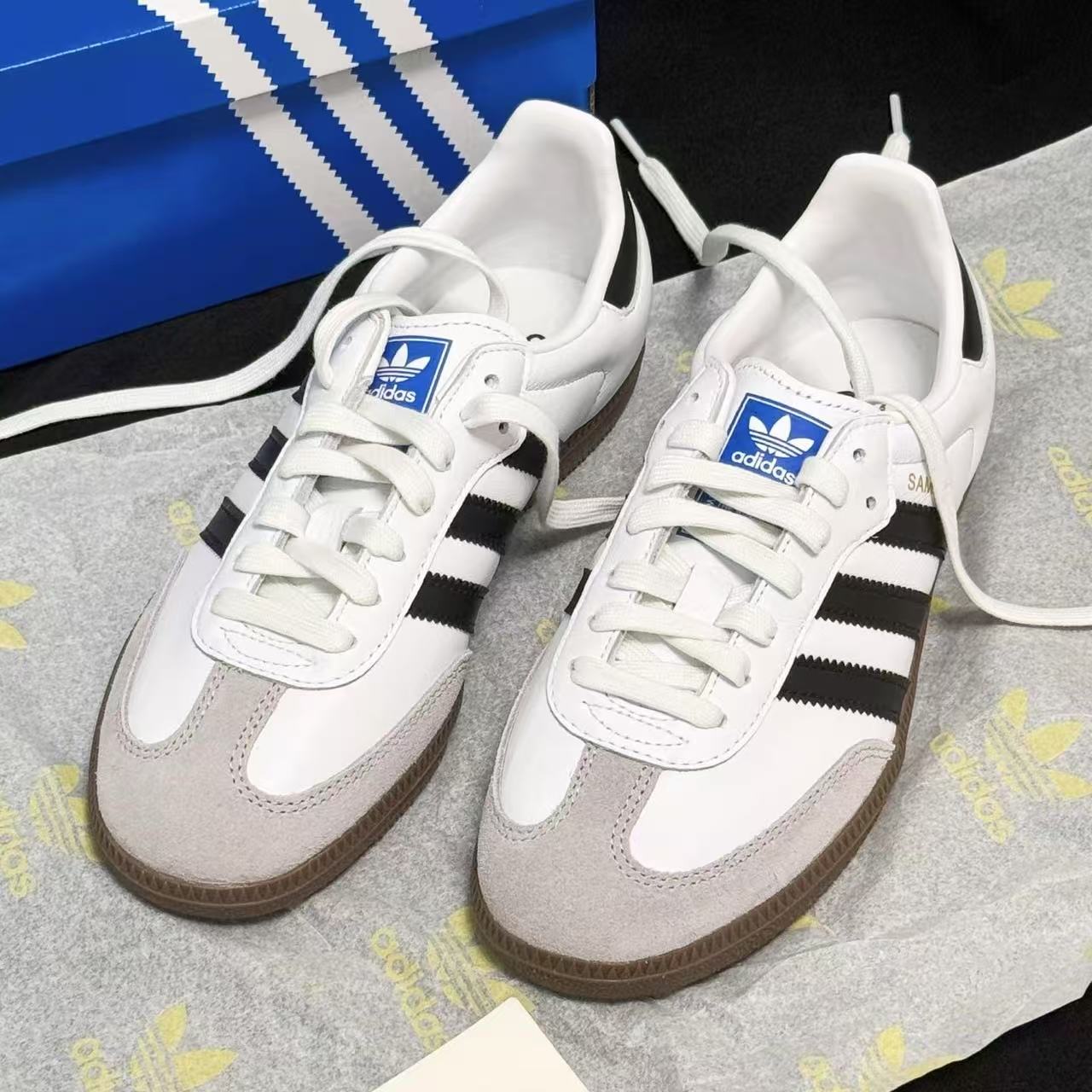 Adidas Originals Samba OG阿迪达斯经典复古 T头鞋舒适百搭板鞋