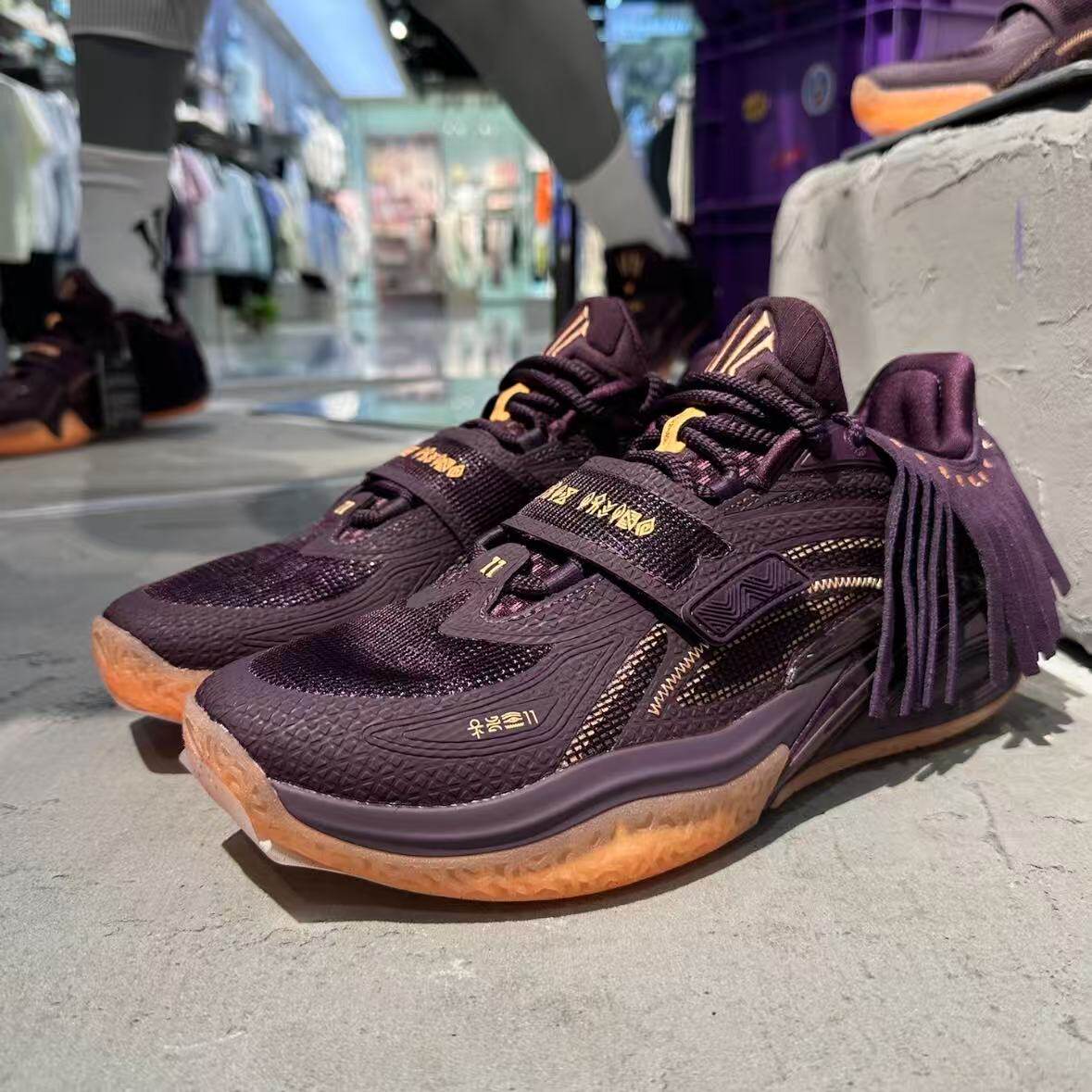 正品安踏 KAI1欧文1代 氮科技减震耐磨后卫专业实战低帮篮球鞋