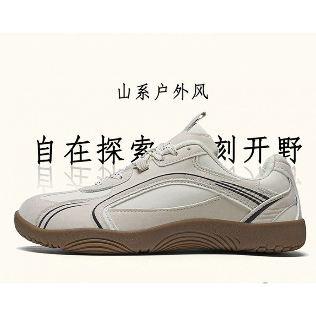 圆头宽楦大码休闲运动复古德训鞋