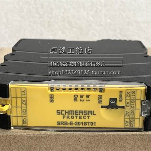 原装施迈赛SCHMERSAL 安全继电器 SRB-E-201ST01  24VAC/DC 现货