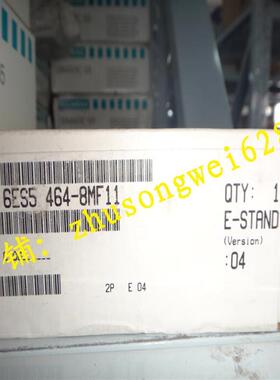 可编程控制器6ES5464-8MF11全新实物6ES54648MF11原装