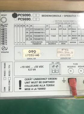 可编程控制器BVM显示屏PCS090 PG 090.206.D  201295现货实物