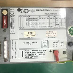 可编程控制器BVM显示屏PCS090 PG 090.206.D  201295现货实物