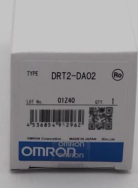 Omron/欧姆龙原装全新正品PLC模块DRT1-DA02原装正品议价