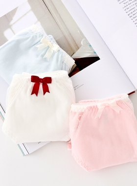 透气舒适刺绣内裤女纯棉简约学生低腰女士大码短裤星期三角裤