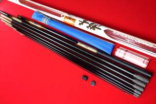 日本进口二手鱼杆Daiwa/达瓦濑音中硬硬9米一8米定位鲇鱼台钓竿