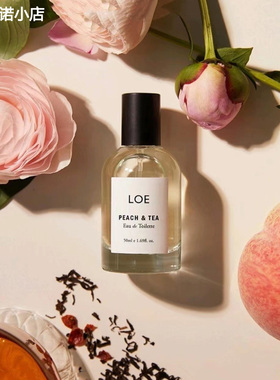 loe韩国小众香水白衬衫桃子与茶栀子花酸橙松木中性香水试香小样