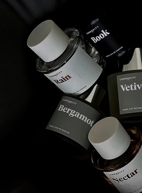 commodity rain纽约小众香水Rain雨 Book书 MimosaMilk Wool试香