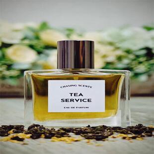 chasing scents香水茶水服务tea service苹果茶玫瑰普洱香水小样