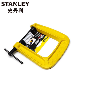 史丹利工具夹钳3寸C型夹深喉G型夹钳 金属夹 木工夹头83 038