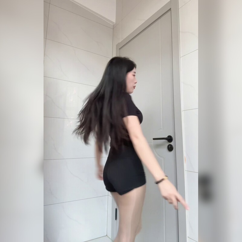 体美缘黑色高腰瑜伽长裤女紧身显瘦运动裤