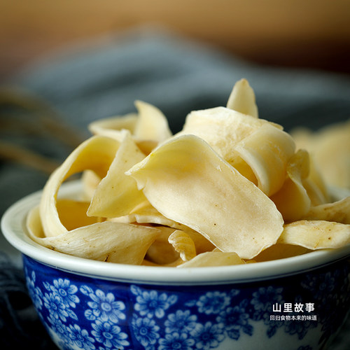 龙牙百合干甜百合煲汤煮粥食用