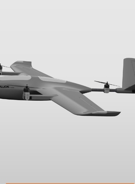 3D打印航模史泰龙固定翼STALLION VTOL Y3垂起固定翼fpv固定翼