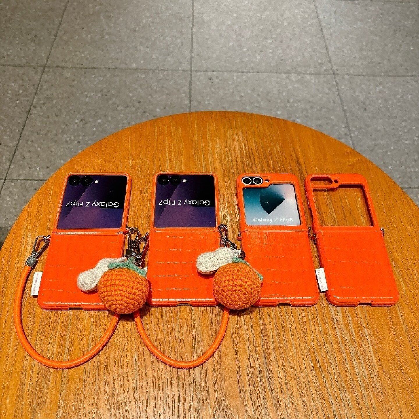 好柿花生三星ZFlip7手机壳防摔