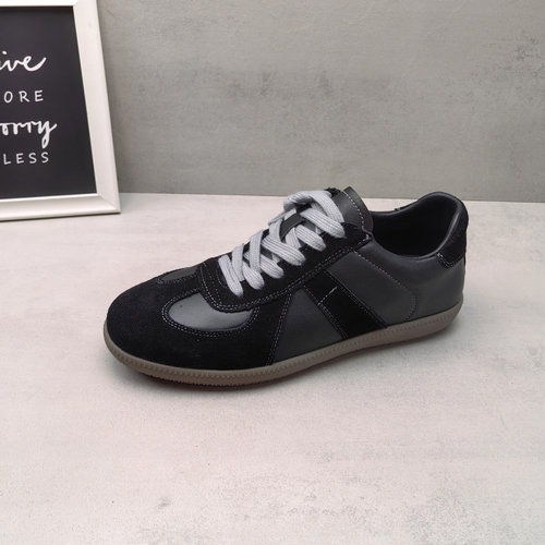 2026真皮拼色男士德训鞋透气